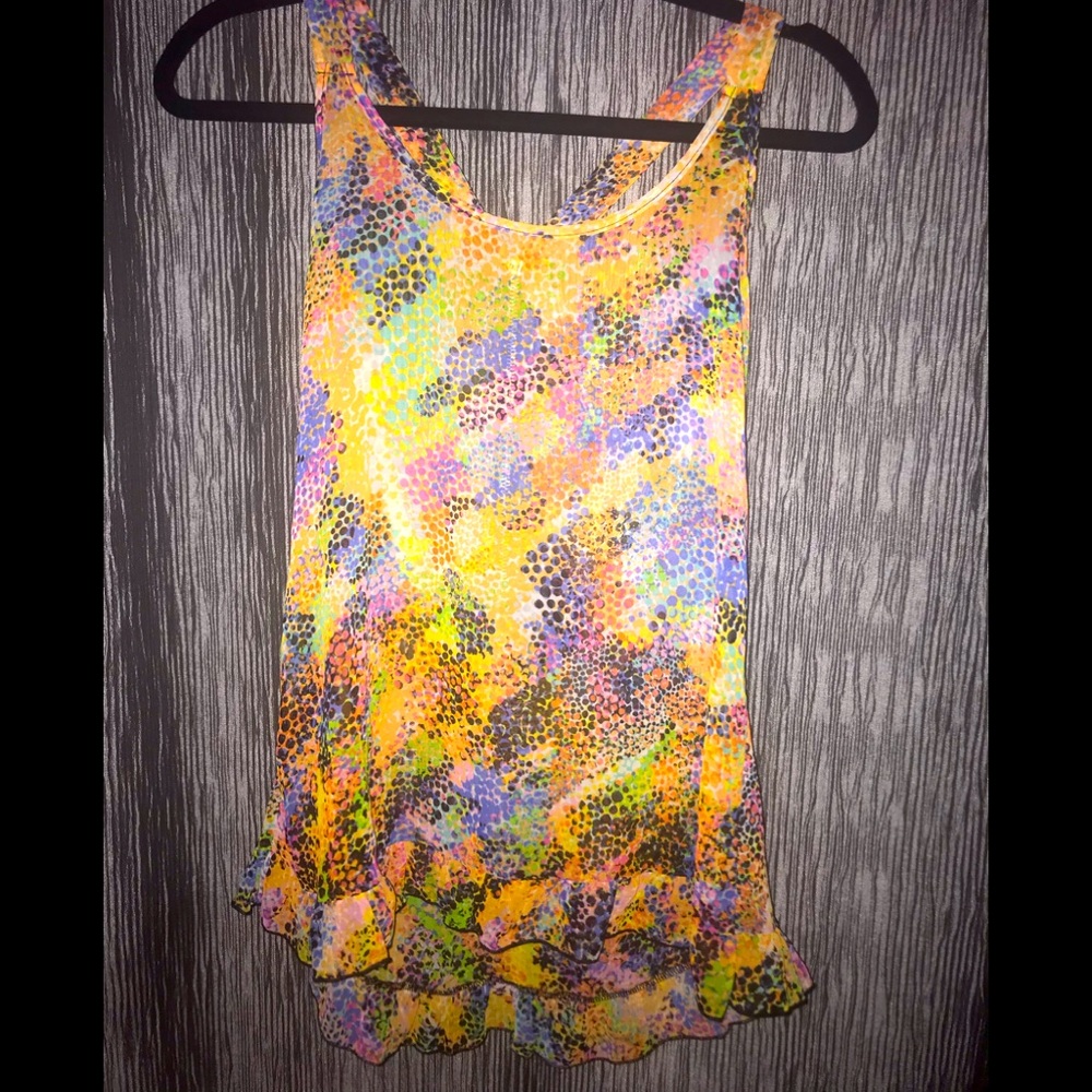 Lily White Tank Top